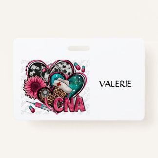 CNA Certified Nurse Aid Name Badge