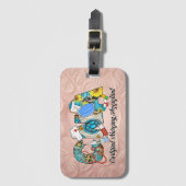 CNA Certified Nursing Assistant Bagagelabel (Voorkant (verticaal))