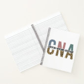 CNA Certified Nursing Assistant Cheetah Print Notitieboek (Binnen)