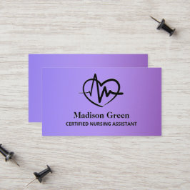 CNA Certified Nursing Assistant Contactkaartje