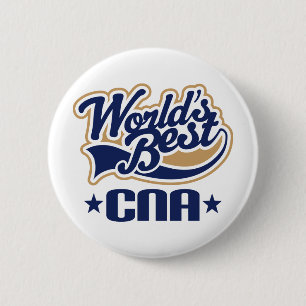 CNA Certified Nursing Assistant Gift Ronde Button 5,7 Cm