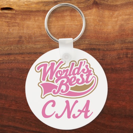 CNA Certified Nursing Assistant Gift Sleutelhanger (Voorkant)