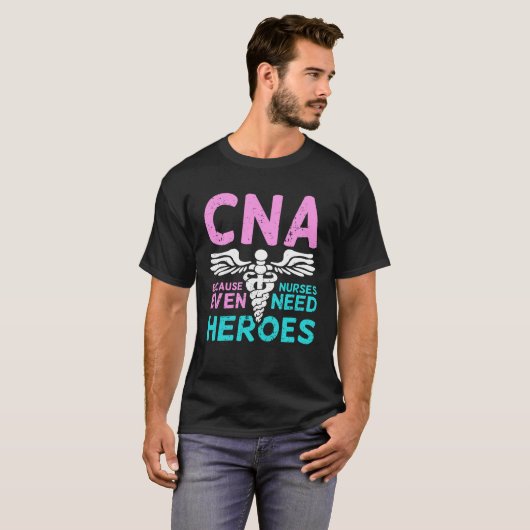 CNA Certified Nursing Assistant Gift T-shirt (Voorkant volledig)