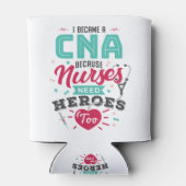 CNA Certified Nursing Assistant Heroes Blikjeskoeler (Achterkant)