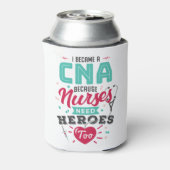 CNA Certified Nursing Assistant Heroes Blikjeskoeler (Blikje Achterkant)