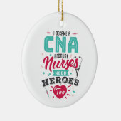 CNA Certified Nursing Assistant Heroes Keramisch Ornament (Rechts)