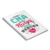 CNA Certified Nursing Assistant Heroes Notitieboek (Rechterzijde)