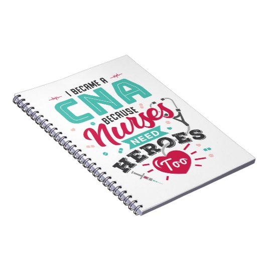 CNA Certified Nursing Assistant Heroes Notitieboek (Rechterzijde)