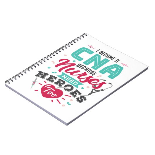 CNA Certified Nursing Assistant Heroes Notitieboek (Linkerzijde)