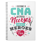 CNA Certified Nursing Assistant Heroes Notitieboek (Voorkant)