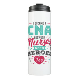 CNA Certified Nursing Assistant Heroes Thermosbeker