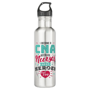 CNA Certified Nursing Assistant Heroes Waterfles