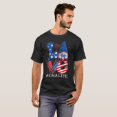 CNA Certified Nursing Assistant LOVE 4 juli G T-shirt (Voorkant volledig)