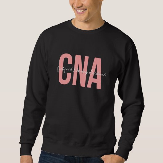 Cna Certified Nursing Assistant Medical Trui (Voorkant)