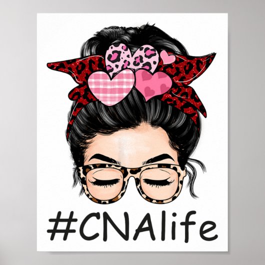 CNA Certified Nursing Instant Valentine Day heeft  Poster (Voorkant)