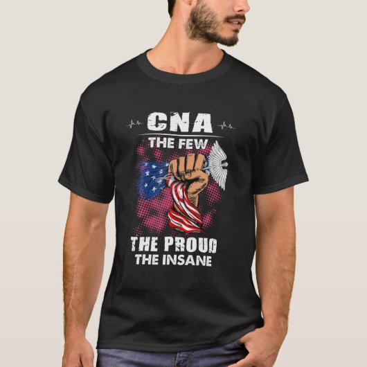 CNA de weinige drager van de ruit T-shirt (Voorkant)