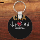 CNA #Essential Stethoscope Heartbeat Ziekenhuis Sleutelhanger (Voorkant)