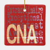 CNA-extraordinaire Keramisch Ornament (Achterkant)