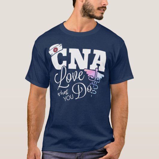 CNA-gecertificeerde verpleegassistenten ondersteun T-shirt (Voorkant)