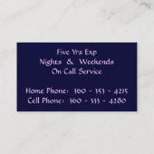 CNA ... - Gepersonaliseerd - Gepersonaliseerd... - Visitekaartje (Achterkant)