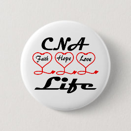 CNA Hope Love Faith Ronde Button 5,7 Cm