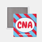 CNA ijskastmagneet Magneet (Voorkant / Achterkant)