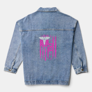 CNA Instructing gecertificeerd verpleegkundige ass Denim Jacket