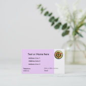 CNA-kaartmodel Visitekaartje (Staand voorkant)