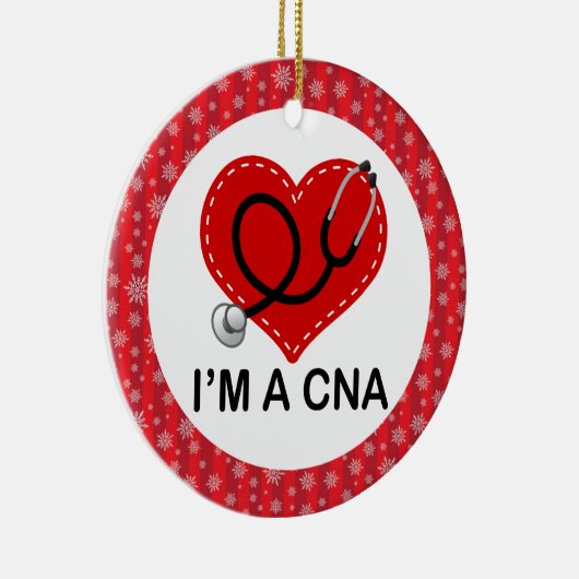 CNA-kerstcadeornament Keramisch Ornament (Rechts)