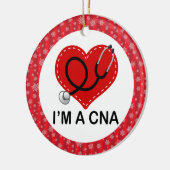 CNA-kerstcadeornament Keramisch Ornament (Links)