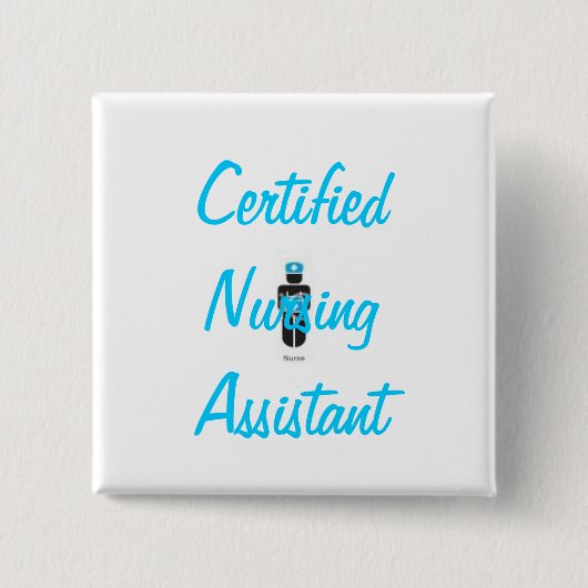 CNA-knop Vierkante Button 5,1 Cm (Voorkant)