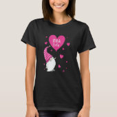 Cna Life Valentine Gnome Nurse Valentines Day T-shirt (Voorkant)