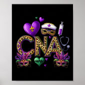CNA Mardi Gras gecertificeerd verpleegkundig insta Poster (Voorkant)