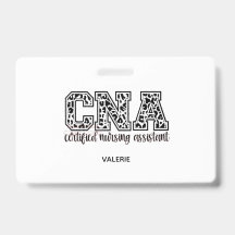 CNA naam badge