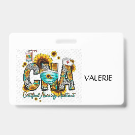 CNA Name Badge