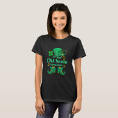 Cna Nurse Leprechaun St Patricks Day Shamrock Iris T-shirt (Voorkant volledig)