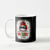 Cna Nurse Messy Bun Nurse's Aid Christmas  Koffiemok (Links)