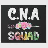 CNA Nurse Squad Certified Nursing Assistant Cadeaupapier (Vlak)
