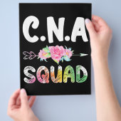 CNA Nurse Squad Certified Nursing Assistant Flyer (Hand)