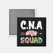 CNA Nurse Squad Certified Nursing Assistant Magneet (Voorkant / Achterkant)