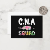 CNA Nurse Squad Certified Nursing Assistant Notitiekaartje (Voorkant / Achterkant in situ)