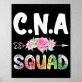 CNA Nurse Squad Certified Nursing Assistant Poster (Voorkant)
