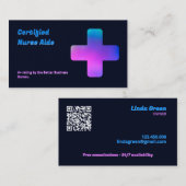 CNA Nursing QR Visitekaartje (Voorkant / Achterkant)