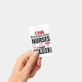 CNA omdat zelfs verpleegsters helden nodig hebben Badge (Handheld)