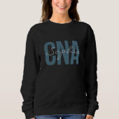 CNA Personalized Name Bold Typography Trui (Voorkant)