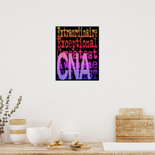 CNA-Poster voor extraordinaire doeleinden Poster (Keuken)