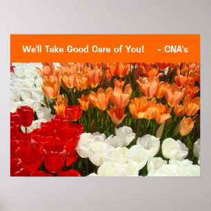 CNA-posters We zullen goed voor je zorgen! kunst Poster