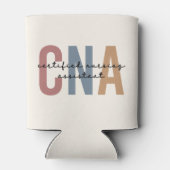 CNA Retro Certified Nursing Assistant Gifts Blikjeskoeler (Achterkant)