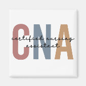 CNA Retro Certified Nursing Assistant Gifts Magneet (Voorkant)