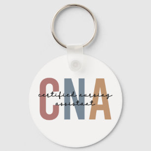 CNA Retro Certified Nursing Assistant Gifts Sleutelhanger